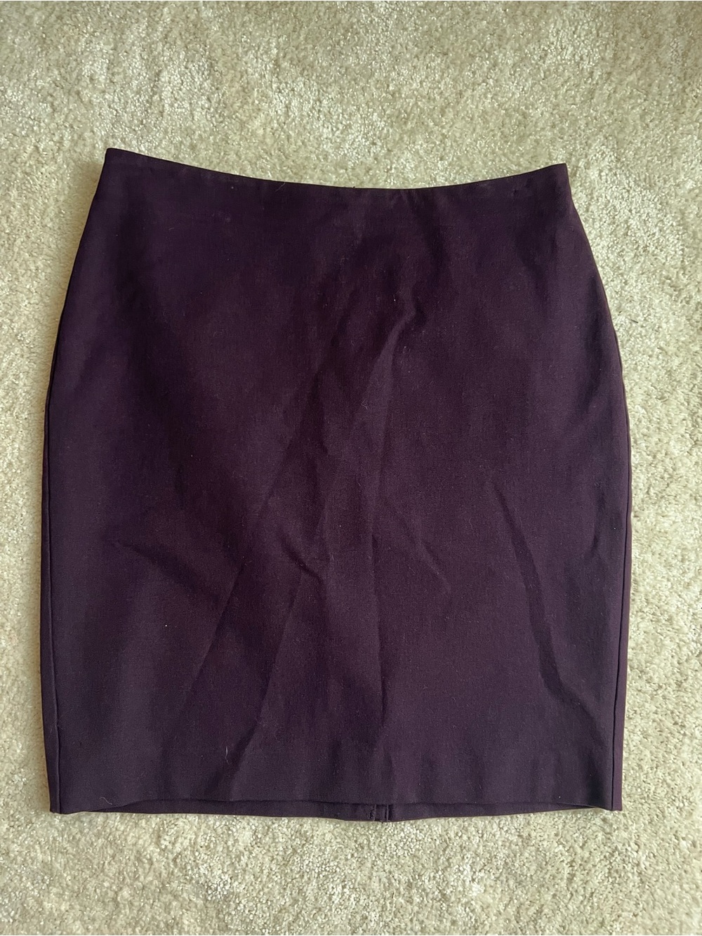 Banana Republic Deep Plum Pencil Skirt